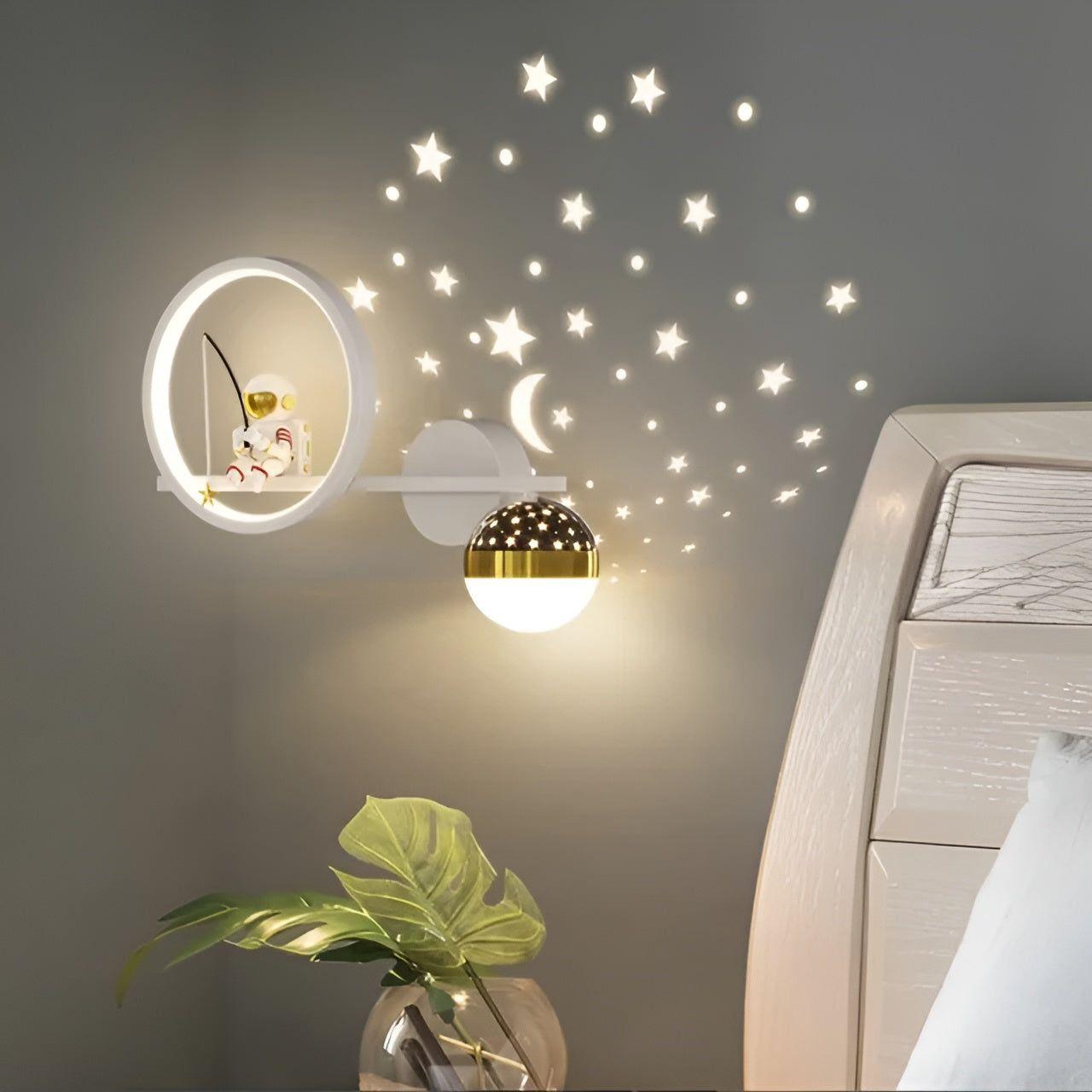 Garduru Lamp - Moderne Kinder Sternenhimmel-Projektor LED-Wandlampe