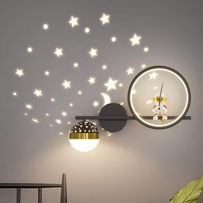 Garduru Lamp - Moderne Kinder Sternenhimmel-Projektor LED-Wandlampe