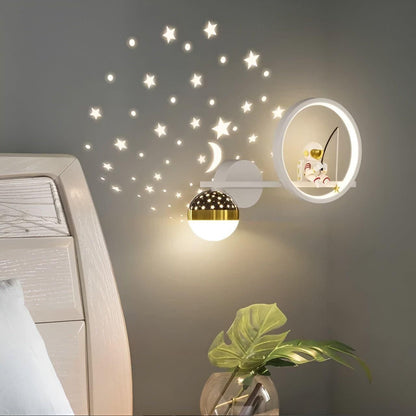 Garduru Lamp - Moderne Kinder Sternenhimmel-Projektor LED-Wandlampe