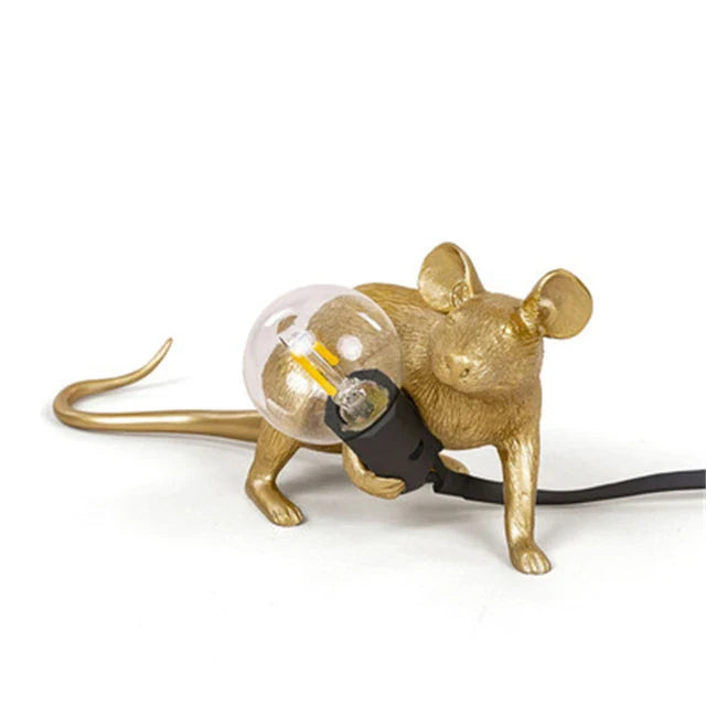 CritterGlow - Harz Tier LED Tischlampe