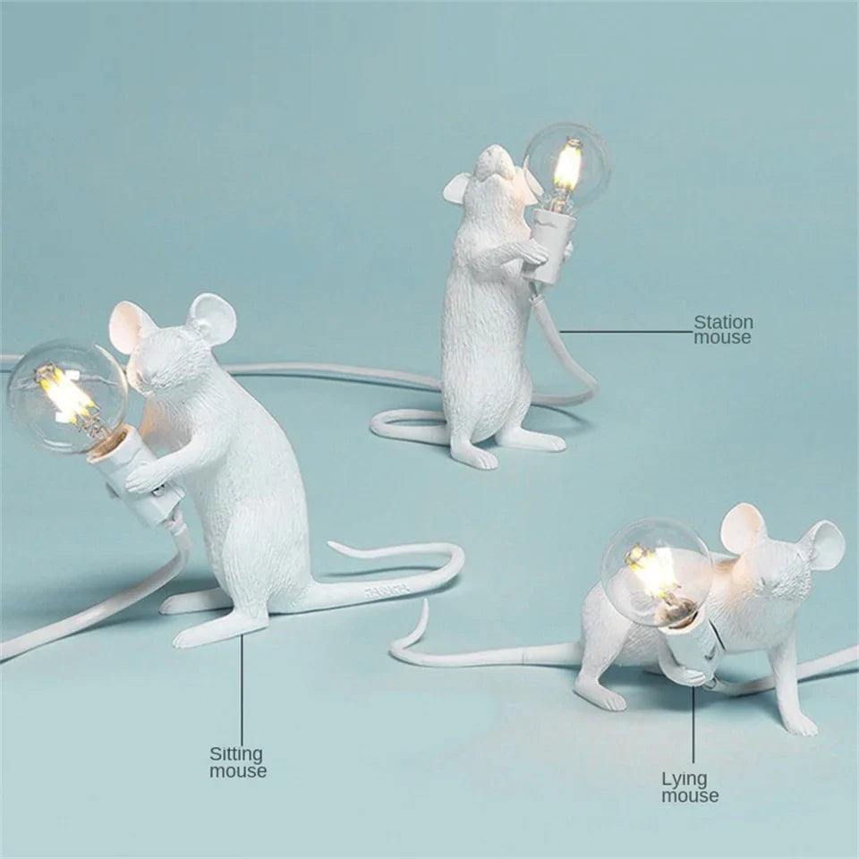 CritterGlow - Harz Tier LED Tischlampe