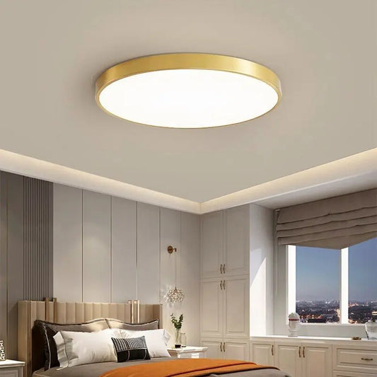 Elegante LED-Deckenleuchte in minimalistischem Stil – Für Schlafzimmer & Büro