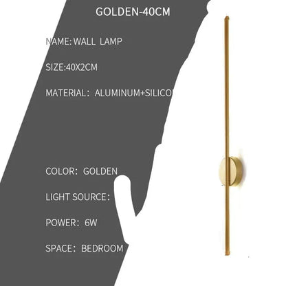 GlowLine - Moderne LED-Wandleuchte