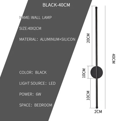 GlowLine - Moderne LED-Wandleuchte