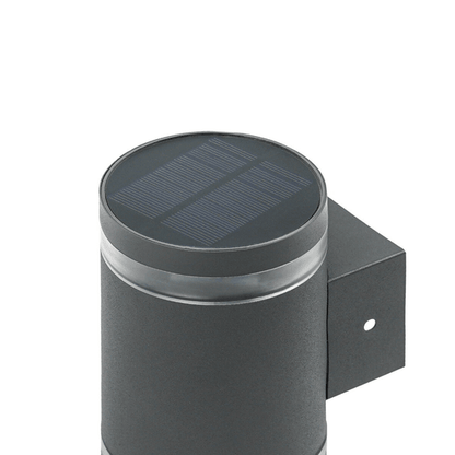 Außenwandleuchte Solar LED wasserdicht Updown