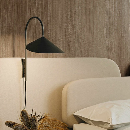 Wandleuchte Moderne Eisen Blatt Stil Lampe