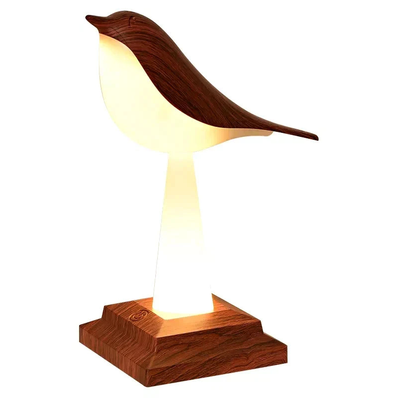 Moderne Tischlampe mit einzigartigem Vogel-Design für ein stilvolles Interieur
