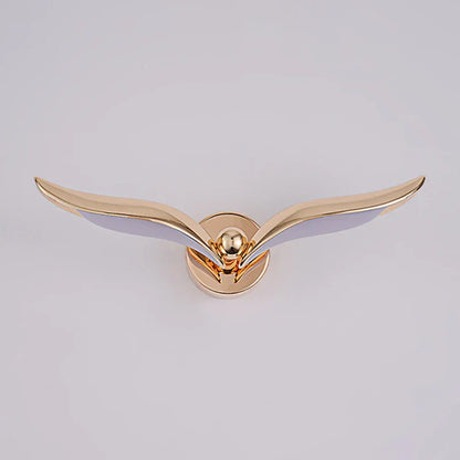 Wandleuchte Gold Möwe | SeaGullLuxe