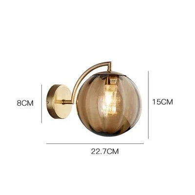 GlassLamp™ Luxus Wandleuchte – Elegante Glas-Kandelaber LED-Leuchte (Dimmbar)