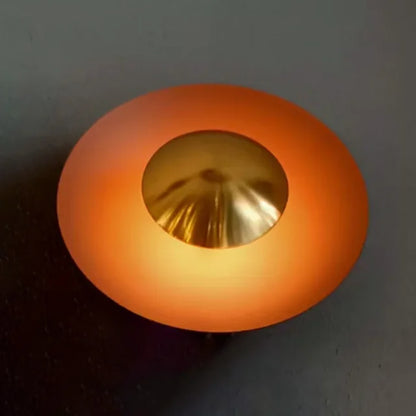 LED Wandleuchte für Zuhause und Büro - Zeitgenössisches rundes Design, energieeffizient