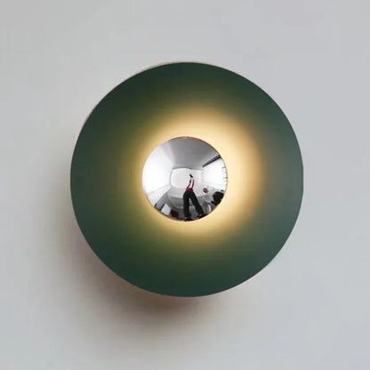 LED Wandleuchte für Zuhause und Büro - Zeitgenössisches rundes Design, energieeffizient