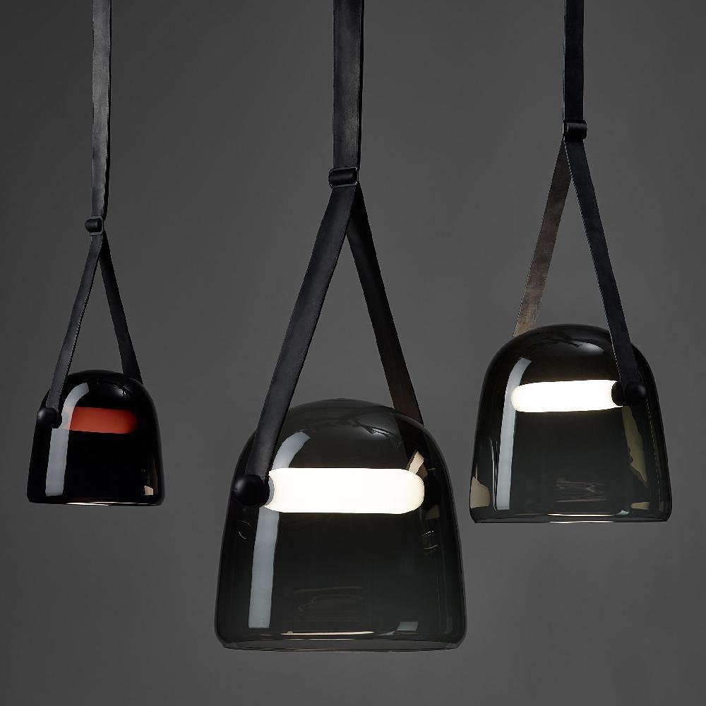 Suspension Mona Minimalistisch aus Metall und Glas - Elegante LED-Beleuchtung für Wohnzimmer und Esszimmer