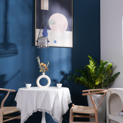 Suspension Mona Minimalistisch aus Metall und Glas - Elegante LED-Beleuchtung für Wohnzimmer und Esszimmer