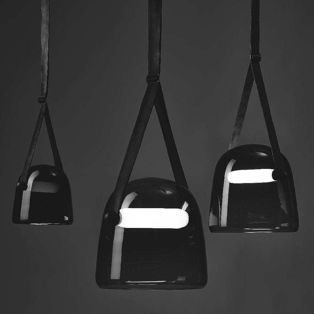 Suspension Mona Minimalistisch aus Metall und Glas - Elegante LED-Beleuchtung für Wohnzimmer und Esszimmer