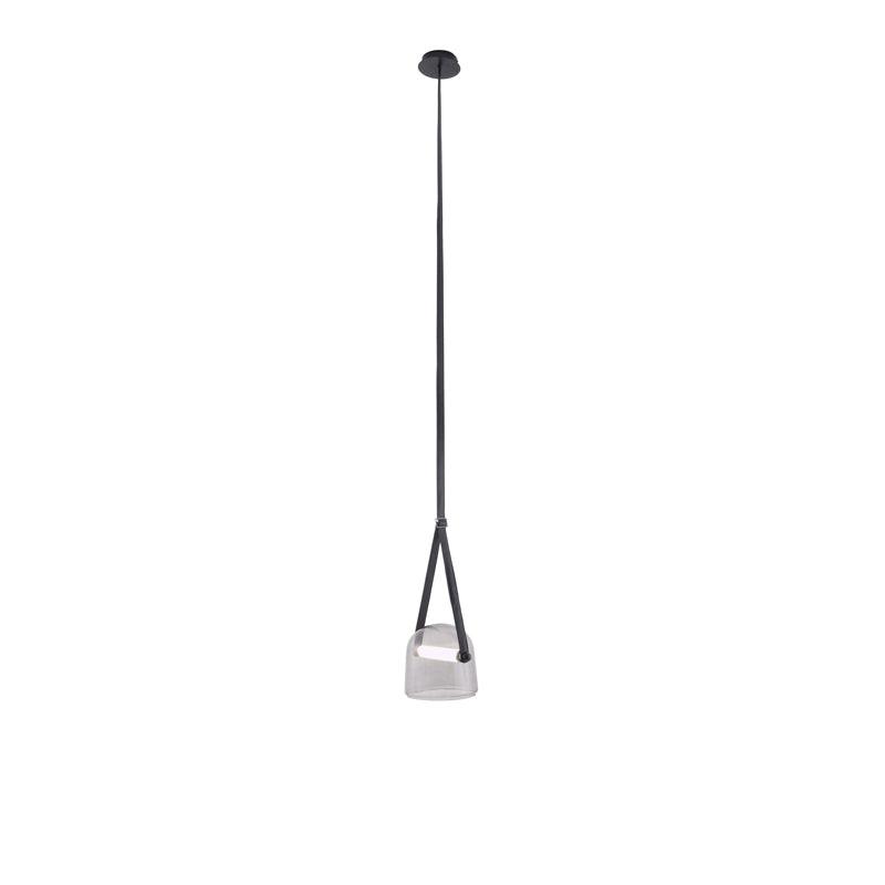Suspension Mona Minimalistisch aus Metall und Glas - Elegante LED-Beleuchtung für Wohnzimmer und Esszimmer