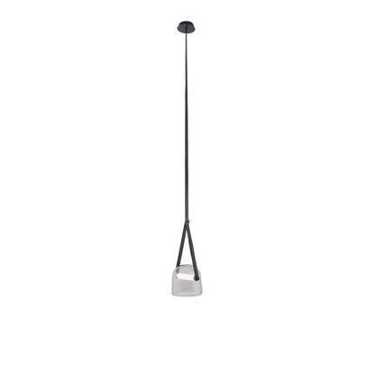 Suspension Mona Minimalistisch aus Metall und Glas - Elegante LED-Beleuchtung für Wohnzimmer und Esszimmer