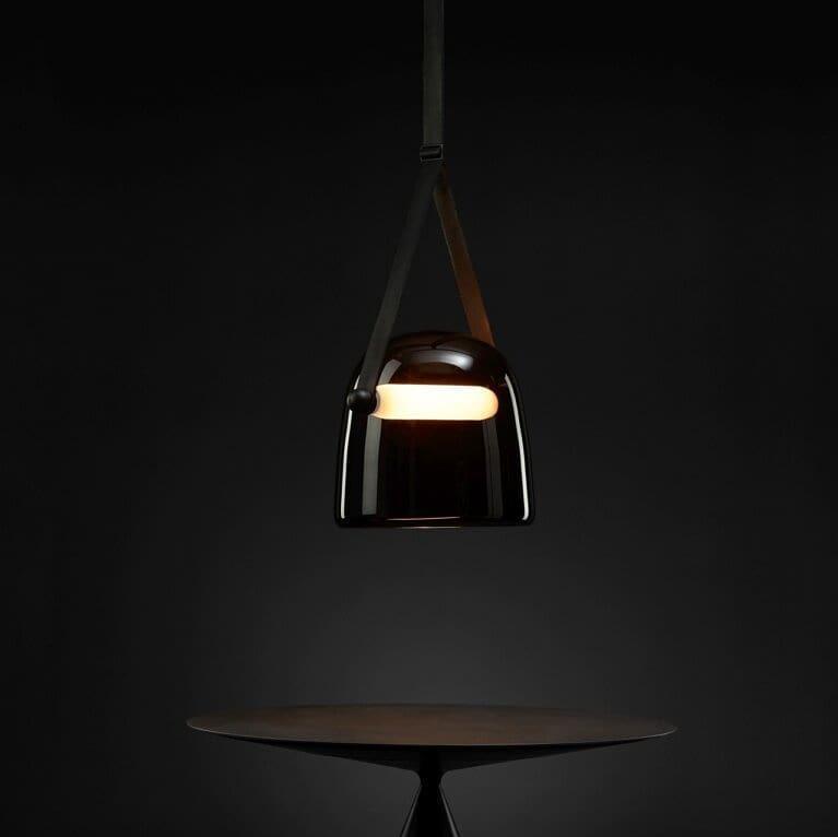 Suspension Mona Minimalistisch aus Metall und Glas - Elegante LED-Beleuchtung für Wohnzimmer und Esszimmer