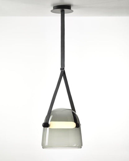 Suspension Mona Minimalistisch aus Metall und Glas - Elegante LED-Beleuchtung für Wohnzimmer und Esszimmer