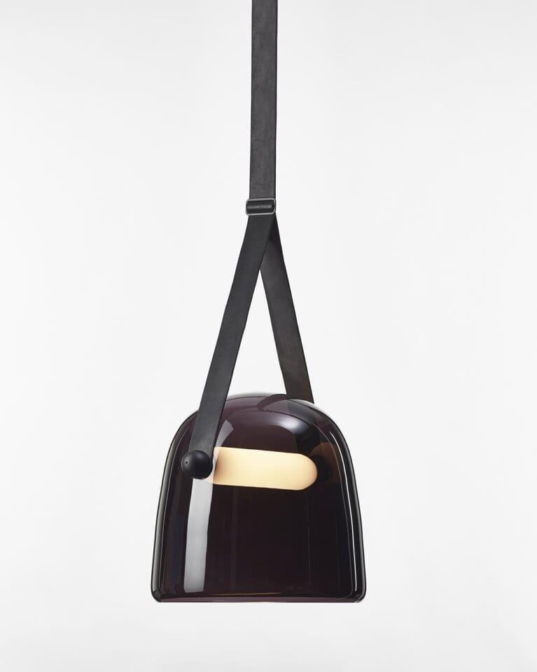 Suspension Mona Minimalistisch aus Metall und Glas - Elegante LED-Beleuchtung für Wohnzimmer und Esszimmer