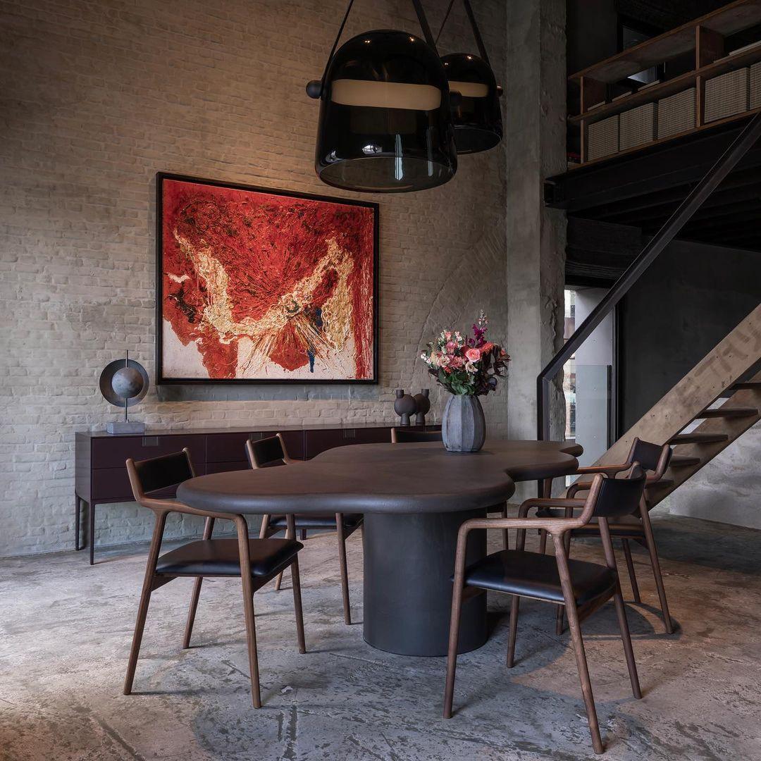 Suspension Mona Minimalistisch aus Metall und Glas - Elegante LED-Beleuchtung für Wohnzimmer und Esszimmer