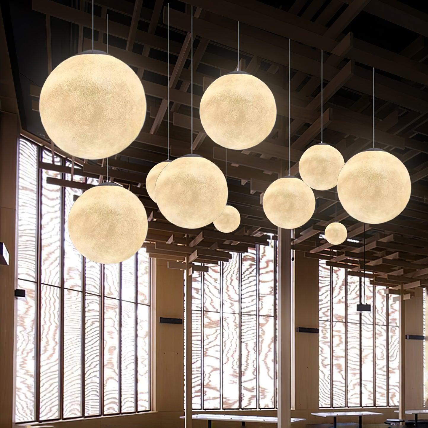 Suspension Moon LED – Modernes und Beruhigendes Licht, Elegantes Design