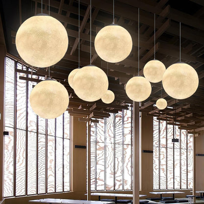 Suspension Moon LED – Modernes und Beruhigendes Licht, Elegantes Design