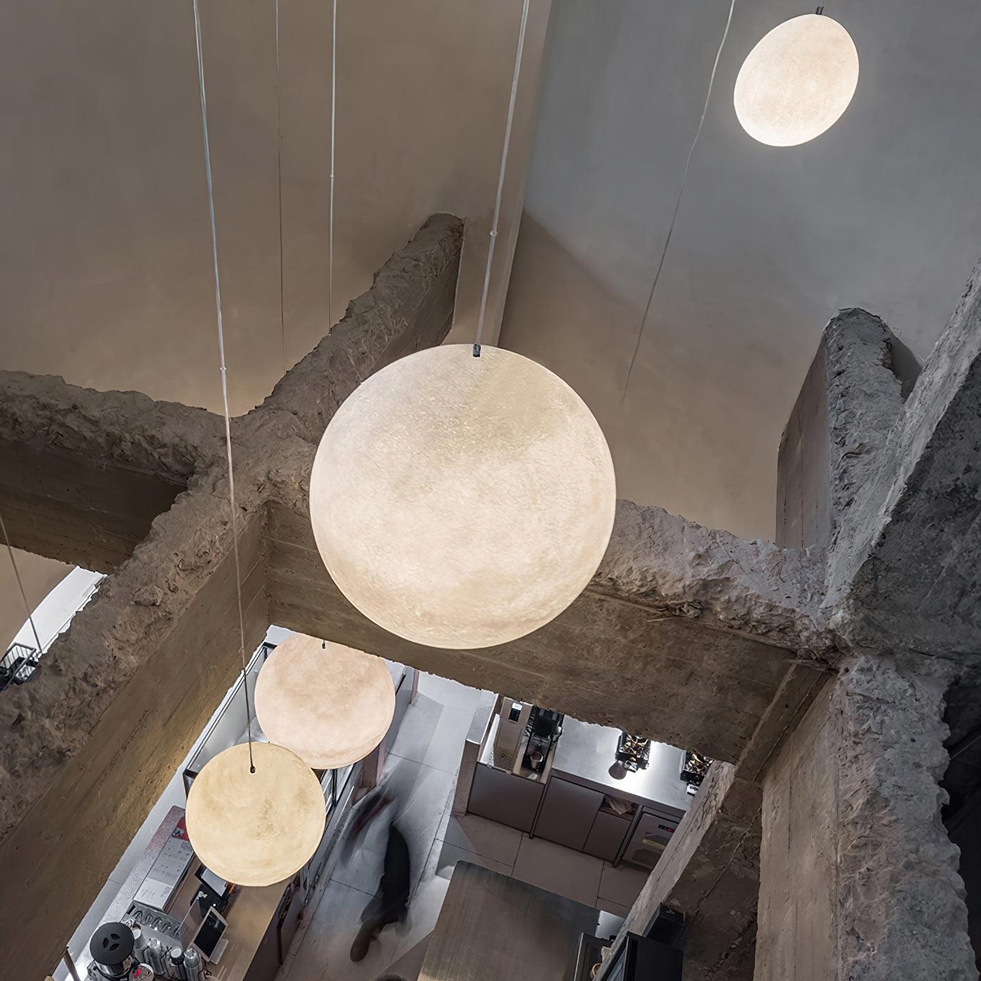 Suspension Moon LED – Modernes und Beruhigendes Licht, Elegantes Design