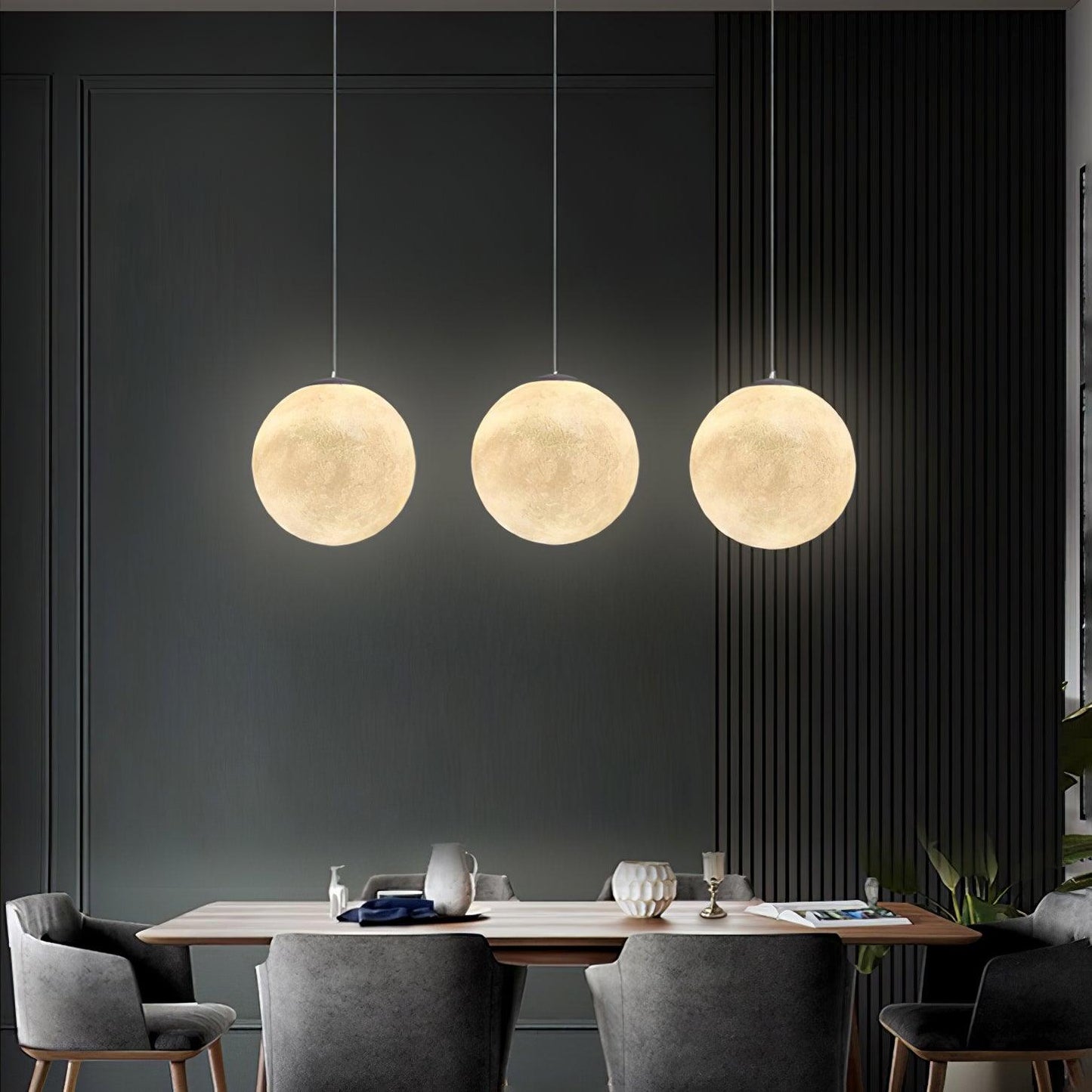 Suspension Moon LED – Modernes und Beruhigendes Licht, Elegantes Design
