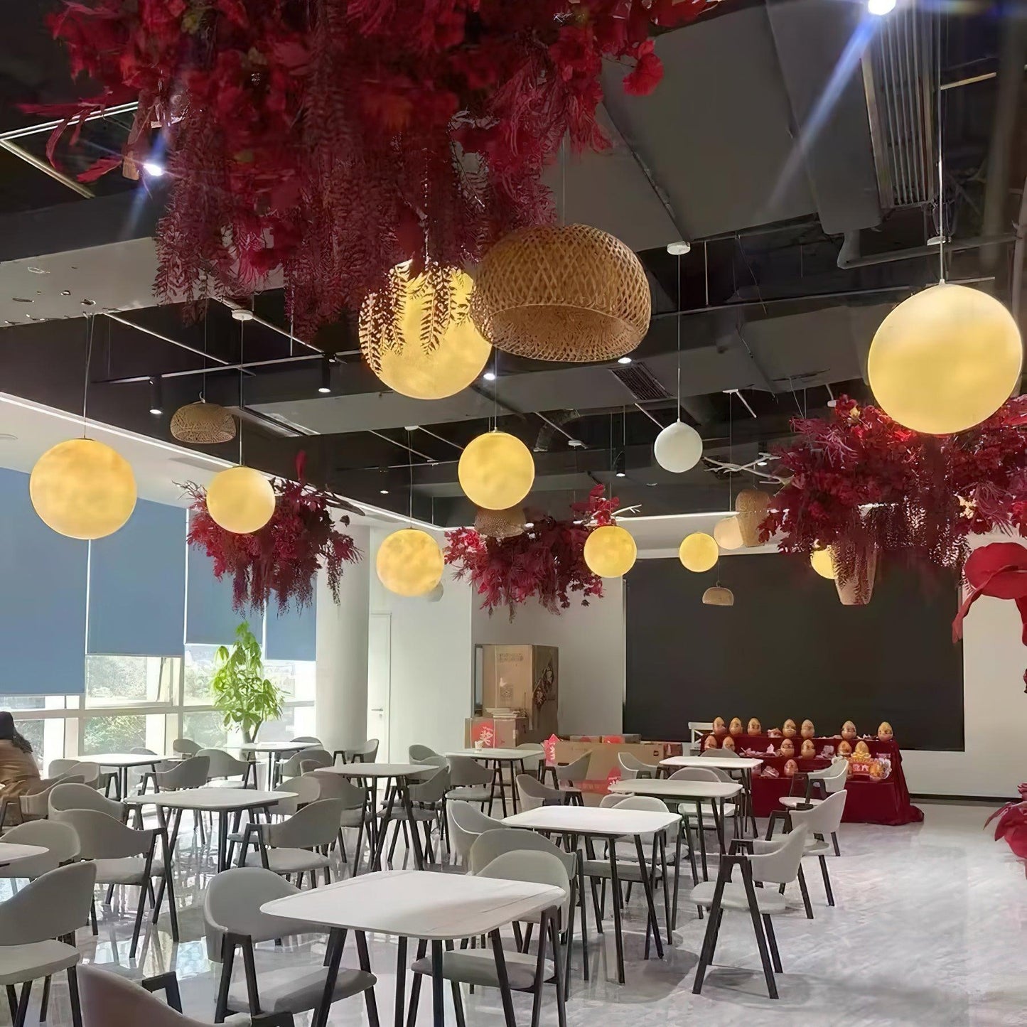 Suspension Moon LED – Modernes und Beruhigendes Licht, Elegantes Design