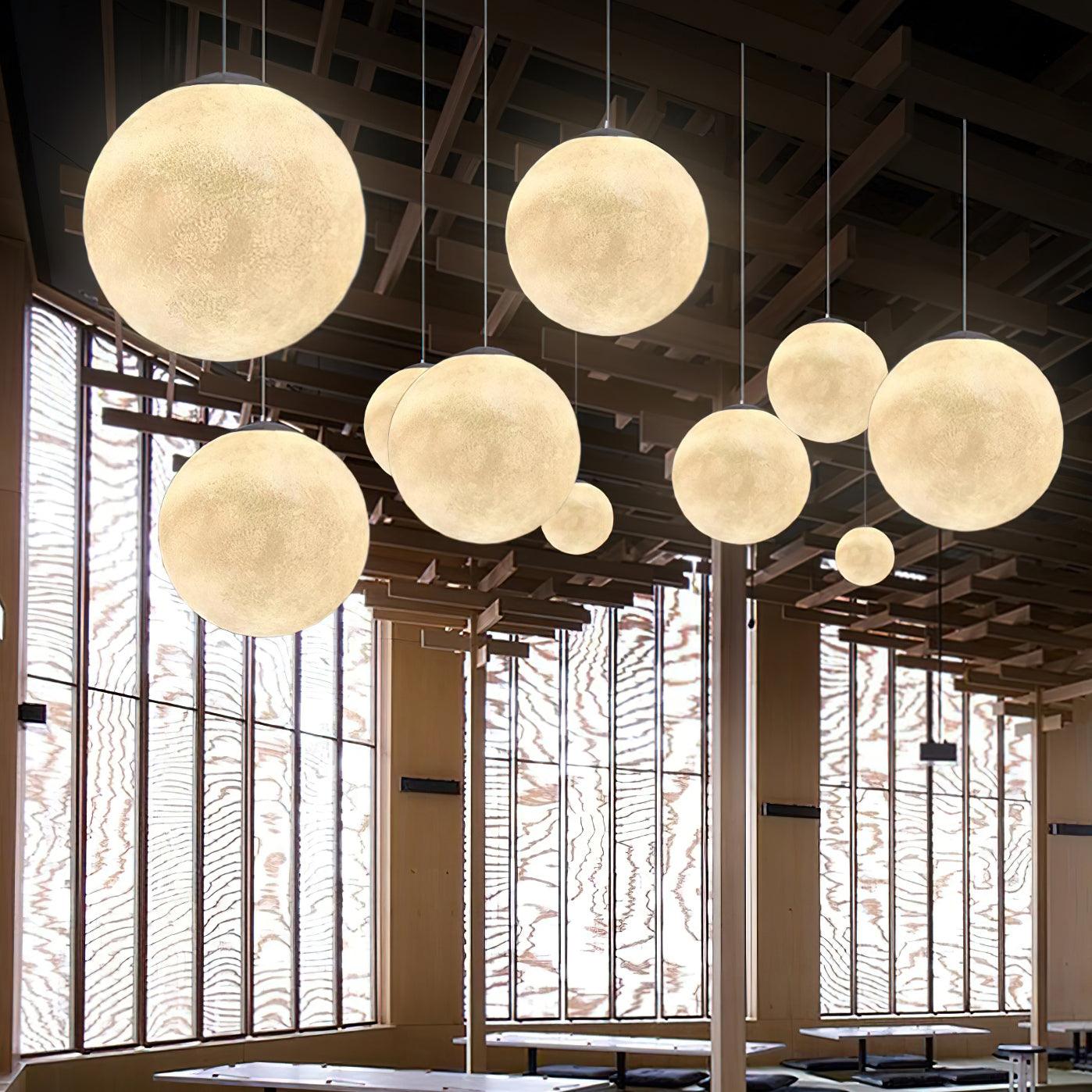 Suspension Moon LED – Modernes und Beruhigendes Licht, Elegantes Design