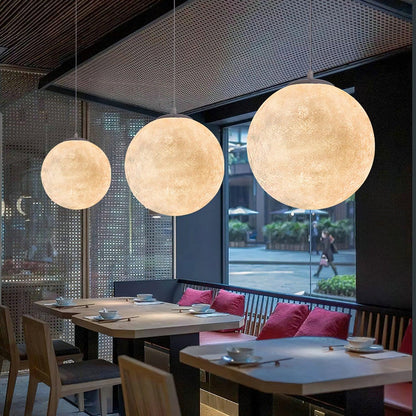 Suspension Moon LED – Modernes und Beruhigendes Licht, Elegantes Design
