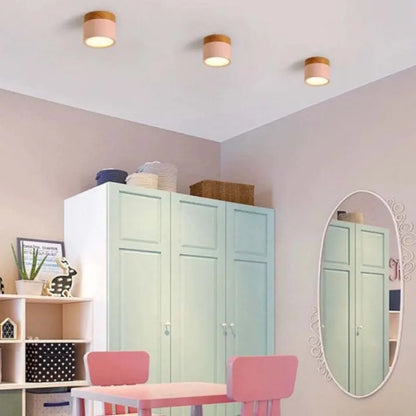 Garduru Zylinder LED Deckenleuchte – Minimalistische Einbauleuchte für moderne Flure