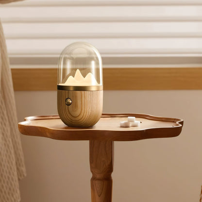 Berggipfel Nachttischlampe