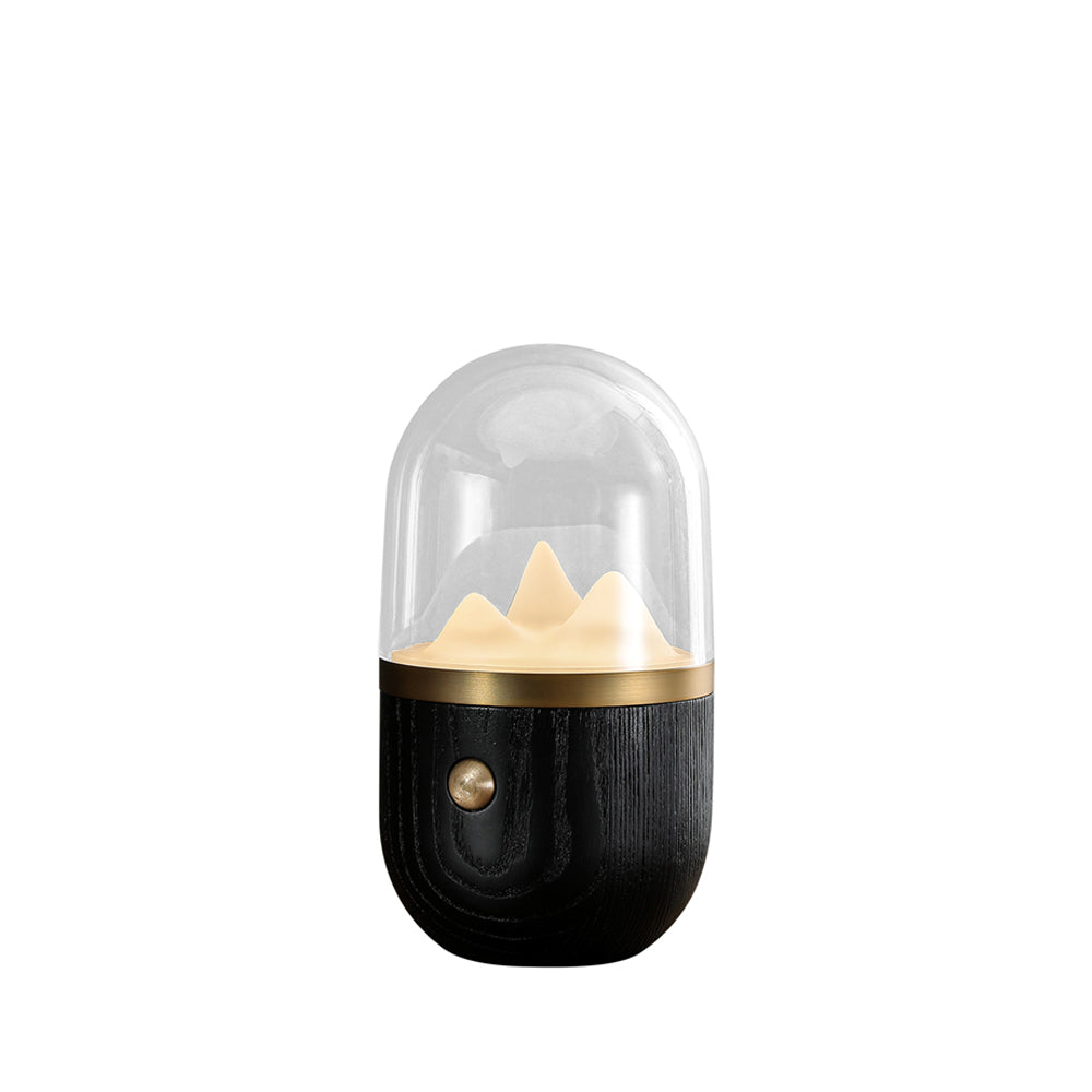 Berggipfel Nachttischlampe