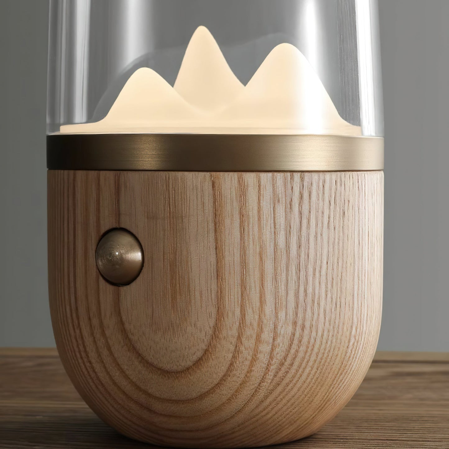 Berggipfel Nachttischlampe