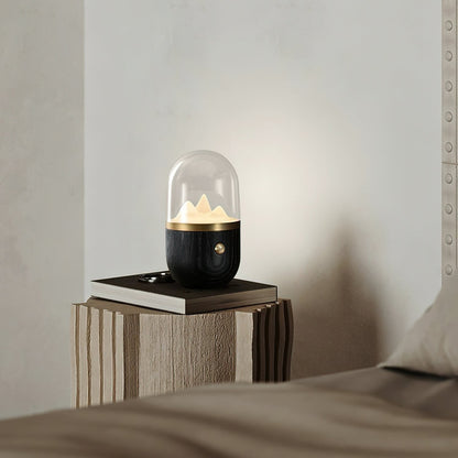Berggipfel Nachttischlampe