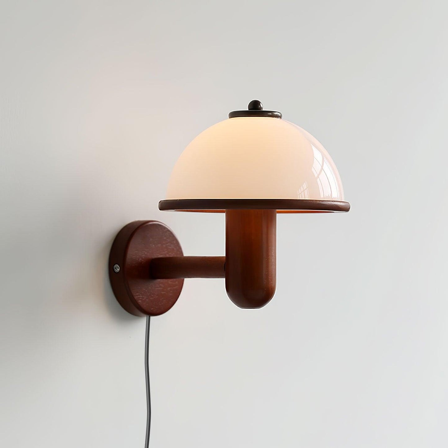 Garduru Holz Wandlampe – Elegante Eichenoptik mit sanftem LED-Glühen