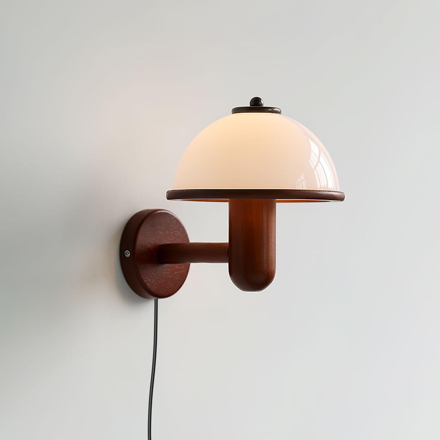 Garduru Holz Wandlampe – Elegante Eichenoptik mit sanftem LED-Glühen