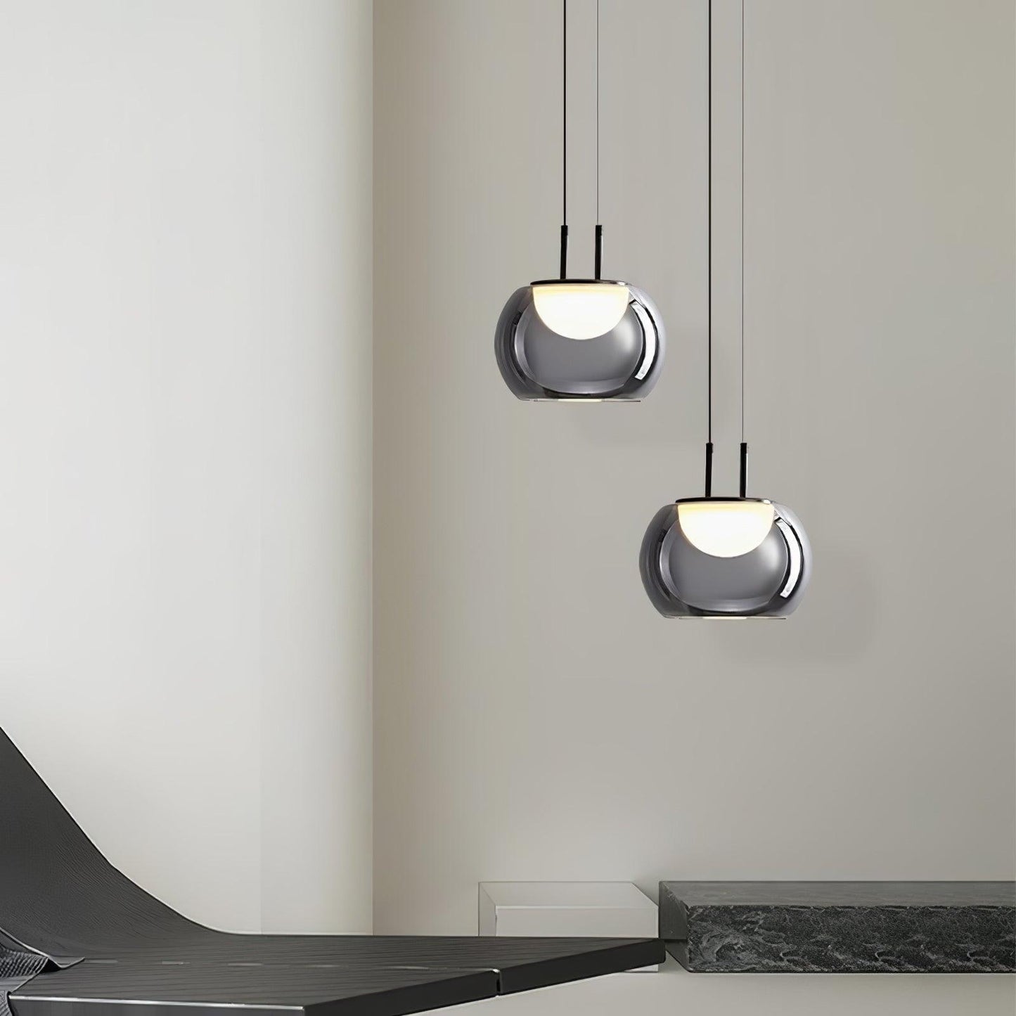 Suspension Mystique Halo LED – Design Einzigartig mit Leuchtendes Halo