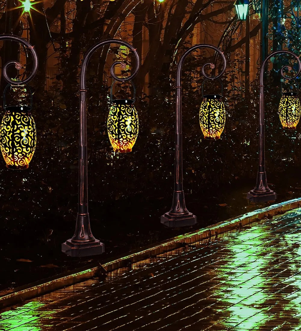 Solar LED Außenlampe - Ökologisches Licht für Garten und Terrasse