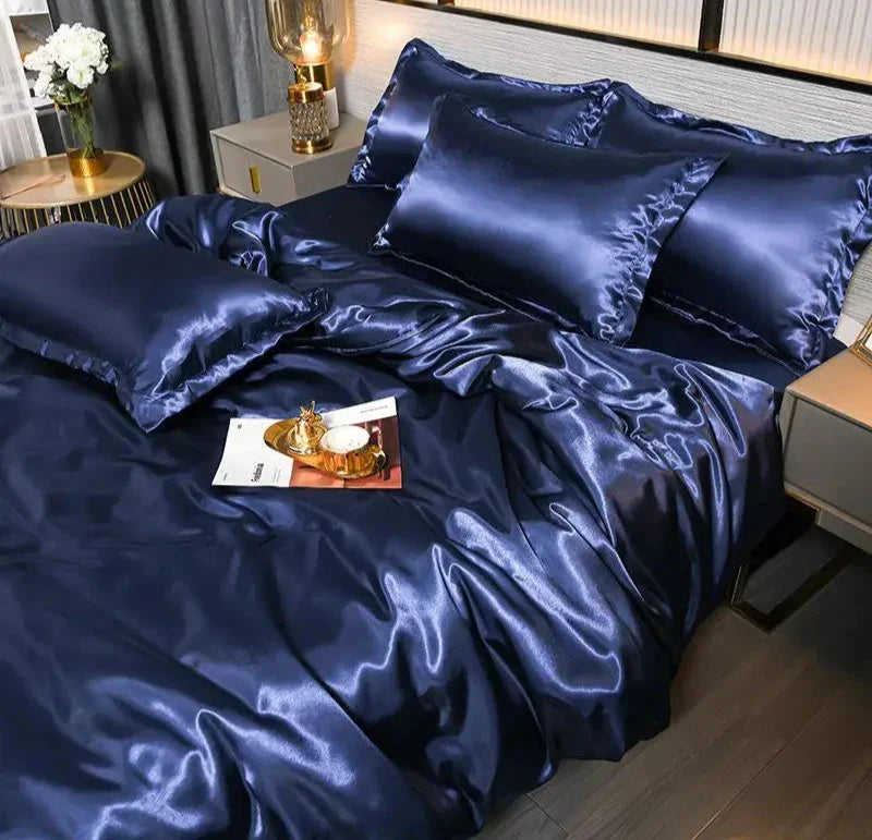 ÉléganceSatin – Luxuriöse Satin-Bettdecke