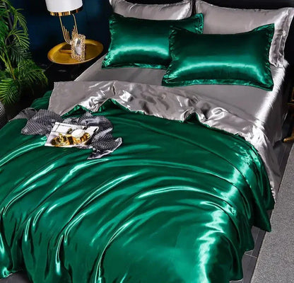 ÉléganceSatin – Luxuriöse Satin-Bettdecke
