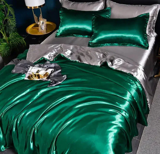 ÉléganceSatin – Luxuriöse Satin-Bettdecke