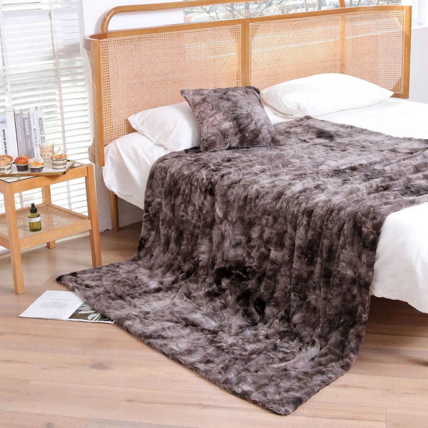CloudLuxe – Doppel-Lagige Flauschige Bettdecke mit Luxuriösem Komfort