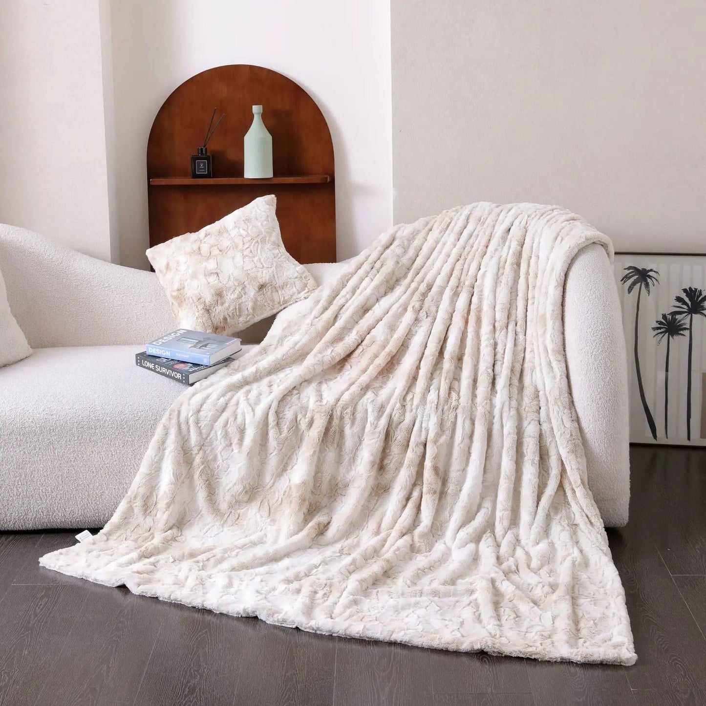 CloudLuxe – Doppel-Lagige Flauschige Bettdecke mit Luxuriösem Komfort