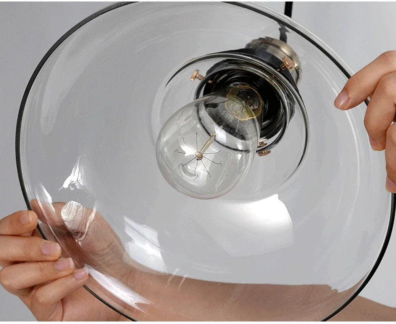 Skandinavische Vintage-Hängeleuchte