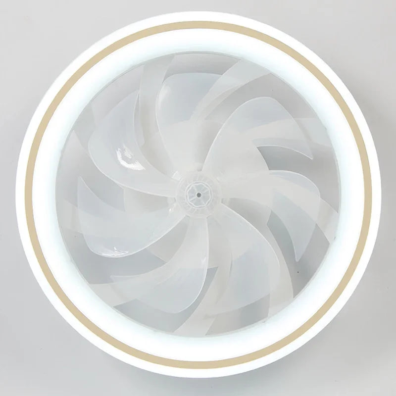 AirLyft Smart Deckenventilator - Rückziehbarer Silent-Ventilator mit LED-Licht