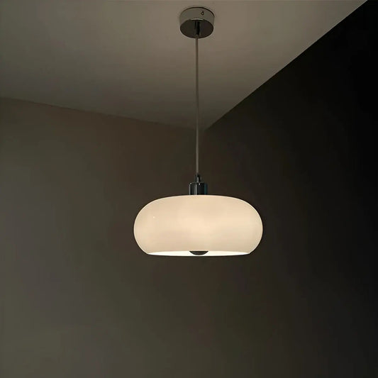 GlassGlow Lampe - Retro Skandinavische Glaskörper LED Hängeleuchte