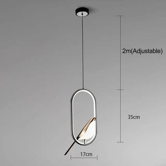 LED-Lampe MrBird – Elegantes Design und Beruhigende Atmosphäre