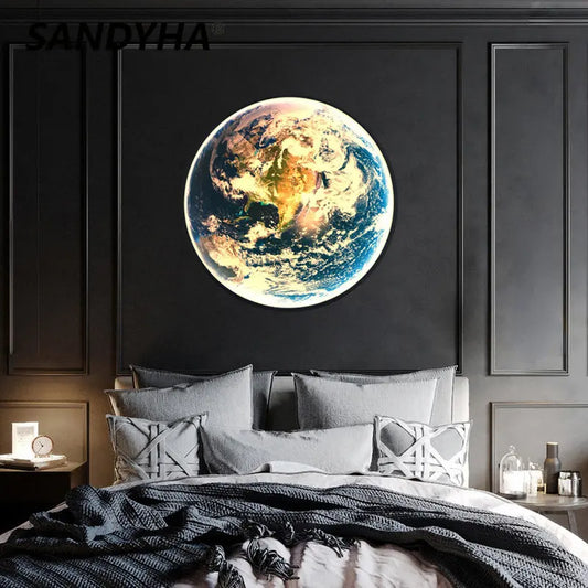 MOMO Nordischer Mond Wandleuchte